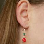 Fanart- Redcrab Earrings -gifts For Women