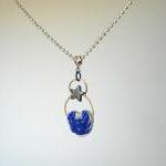 Fanart- Star Blue Crab Necklace -gift For Women..