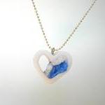 Fanart- Tidal Wave Heart -gifts For Her, Handmade